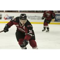 Forward Brayden Watts with the Vancouver Giants
