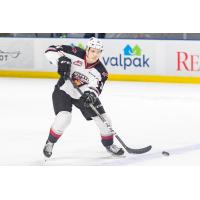 Forward Brayden Watts with the Vancouver Giants