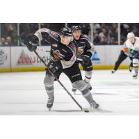Forward Brayden Watts with the Vancouver Giants