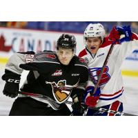 Forward Brayden Watts with the Vancouver Giants