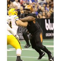 Arizona Rattlers defensive lineman Lance McDowdell