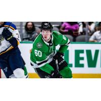 Ty Dellandrea skating with the Dallas Stars