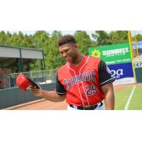 Curtis Terry of the Hickory Crawdads