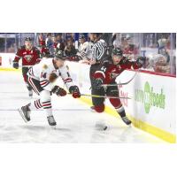 Bowen Byram of the Vancouver Giants vs. the Portland Winterhawks