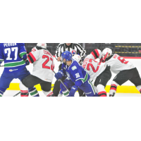 Binghamton Devils battle the Utica Comets