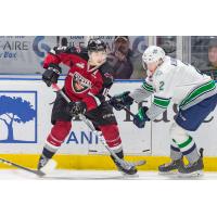 Forward Owen Hardy with the Vancouver Giants