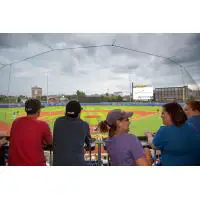Fans enjoy a High Point Rockers game