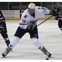 Pensacola Ice Flyers defenseman Nathan Bruyere