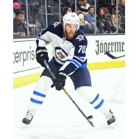 Defenseman Joe Morrow with the Winnipeg Jets
