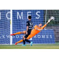 Colorado Springs Switchbacks FC goalkeeper Andre Rawls