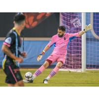 Las Vegas Lights FC goalkeeper Thomas Olsen