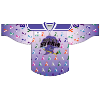 Quad City Storm Cancer jersey
