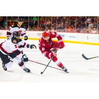 Shawn O'Donnell of the Allen Americans vs. the Rapid City Rush