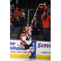 T.J. Brennan of the Lehigh Valley Phantoms