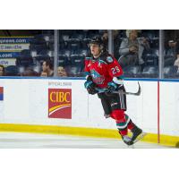 Kelowna Rockets left wing Nolan Foote