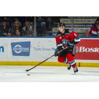 Kelowna Rockets defenceman Kaedan Korczak