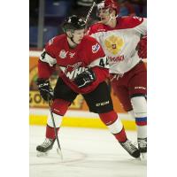 Bowen Byram with Team WHL