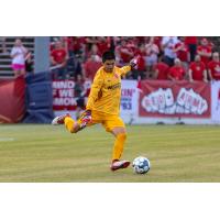 Richmond Kickers goalkeeper Akira Fitzgerald