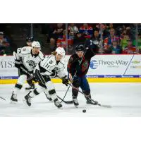 Forward Brad Morrison with the Ontario Reign