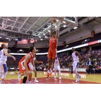 Doral Moore dunks for the Memphis Hustle