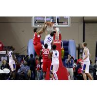 Doral Moore dunks for the Memphis Hustle