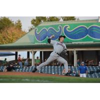 Hickory Crawdads pitcher Ricky Vanasco at Lexington