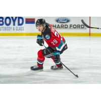 Kelowna Rockets left wing Nolan Foote