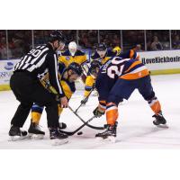 Atlanta Gladiators face off with the Greenville Swamp Rabbits