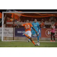 Rio Grande Valley FC Toros forward Carlos Small eyes the Portland Timbers 2 goal