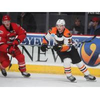 Lehigh Valley Phantoms forward David Kase vs. the Charlotte Checkers