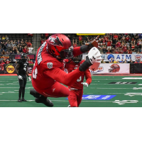 Jacksonville Sharks defensive lineman Aaron Bellazin