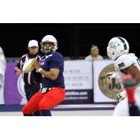 Sioux Falls Storm quarterback Lorenzo Brown