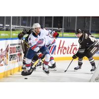 Rochester Americans center Jean-Sebastian Dea vs. the Hershey Bears