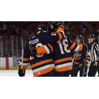 Michael Pelech and Nathan Perkovich of the Greenville Swamp Rabbits