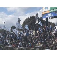 Chicago Red Stars fans cheer on their team at the NWSL Championship Game