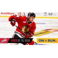 Portland Winterhawks forward Jake Gricius