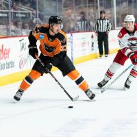 Lehigh Valley Phantoms forward Morgan Frost