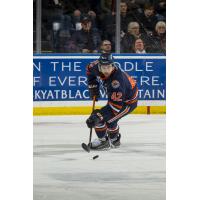 Forward Kobe Mohr with the Kamloops Blazers