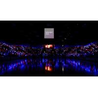 Kalamazoo Wings fans attempt to set the World Lightsaber battle record
