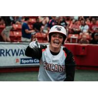 Chicago Bandits catcher Gwen Svekis