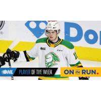 Connor McMichael of the London Knights