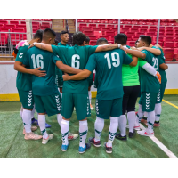 Dallas Sidekicks huddle