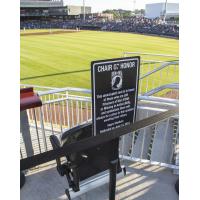 Fayetteville Woodpeckers POW MIA chair