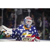 Colorado Eagles goaltender Adam Werner