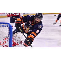 Greenville Swamp Rabbits forward Mason Baptista takes a shot