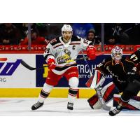 Grand Rapids Griffins right wing Matthew Ford against the Cleveland Monsters