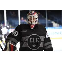 Cleveland Monsters goaltender Matiss Kivlenieks