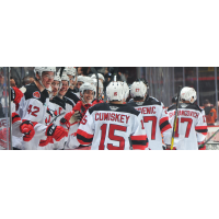 Smiles all around for the Binghamton Devils