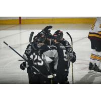 San Antonio Rampage celebrate first Mike Vecchione's goal