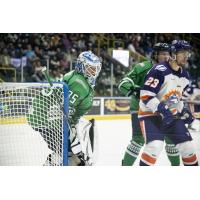 Florida Everblades goaltender Ken Appleby vs. the Orlando Solar Bears